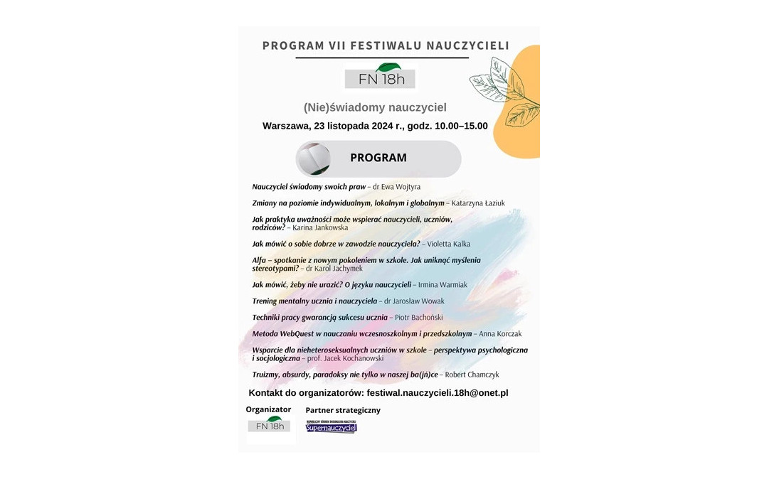 VII Festiwal Nauczycieli