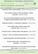 VIII Festiwal Nauczycieli